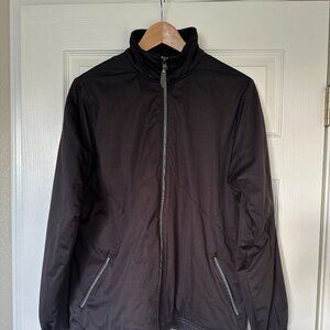 Women's Antigua Black Full-Zip Jacket - XL